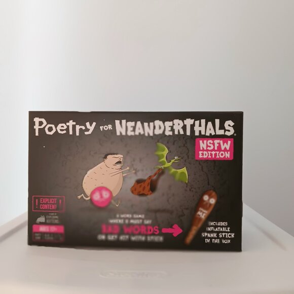 New Exploding Kittens Poetry for Neanderthals NSFW Edition Party Game 17+ Gift - Picture 9 of 13